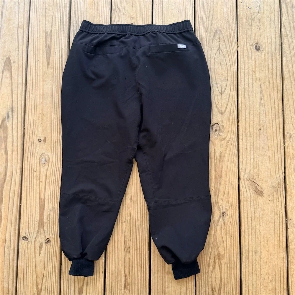 FIGS Technical Collection Men's Jogger Scrub‎ Pants Black Size M Drawstring